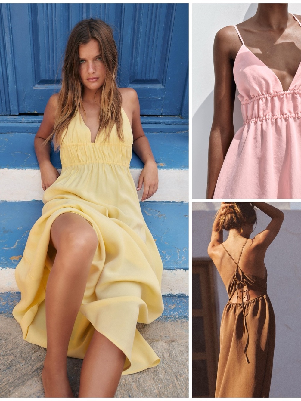 ZARA ~ Flowing Midi Dress